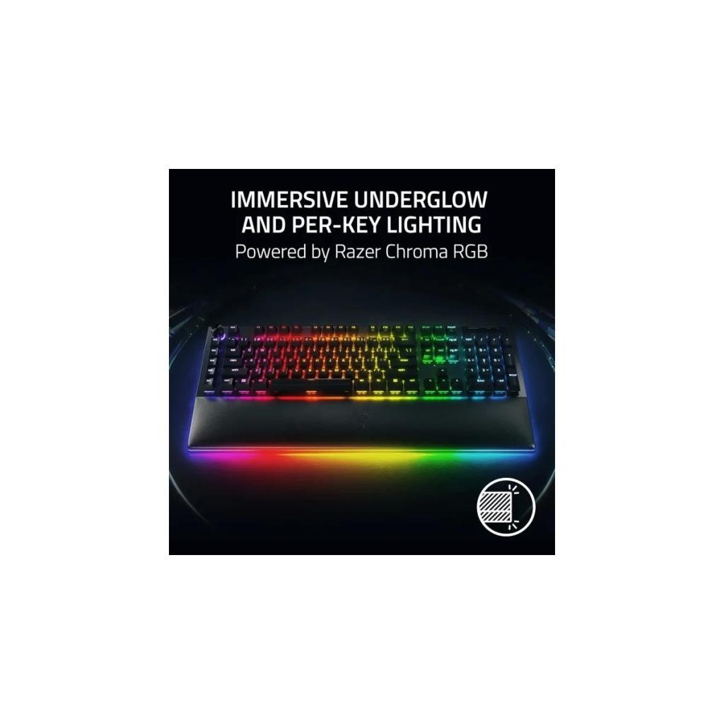 Razer BlackWidow V4 Pro %75 US Layout RGB TKL Tactile Switch Kablolu/Kablosuz Mekanik Oyuncu Klavyesi Teşhir