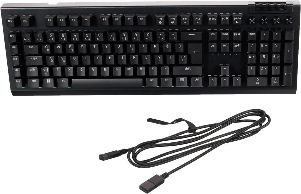 Razer BlackWidow V4 Green Switch Kablolu Mekanik Oyuncu Klavyesi Outlet