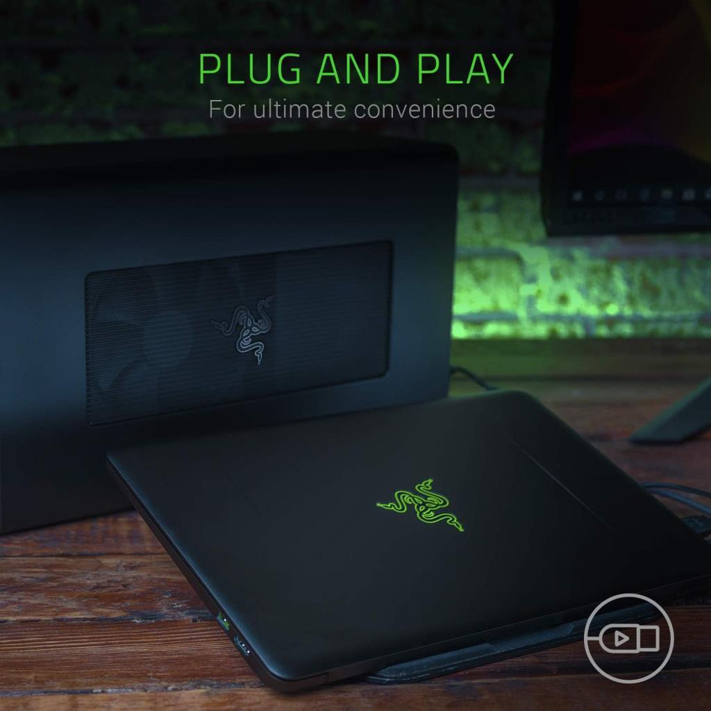 Razer Core X (Mercury) - Harici Thunderbolt 3 grafik kartı -Outlet