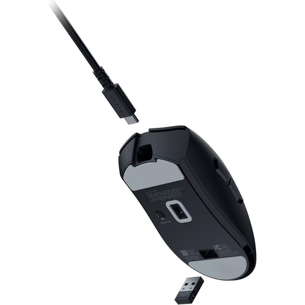 Razer Deathadder V3 Hyperspeed RZ01-05140100-R3G1 Şarjlı Ergonomik Optik Kablolu/Kablosuz Oyuncu Mouse