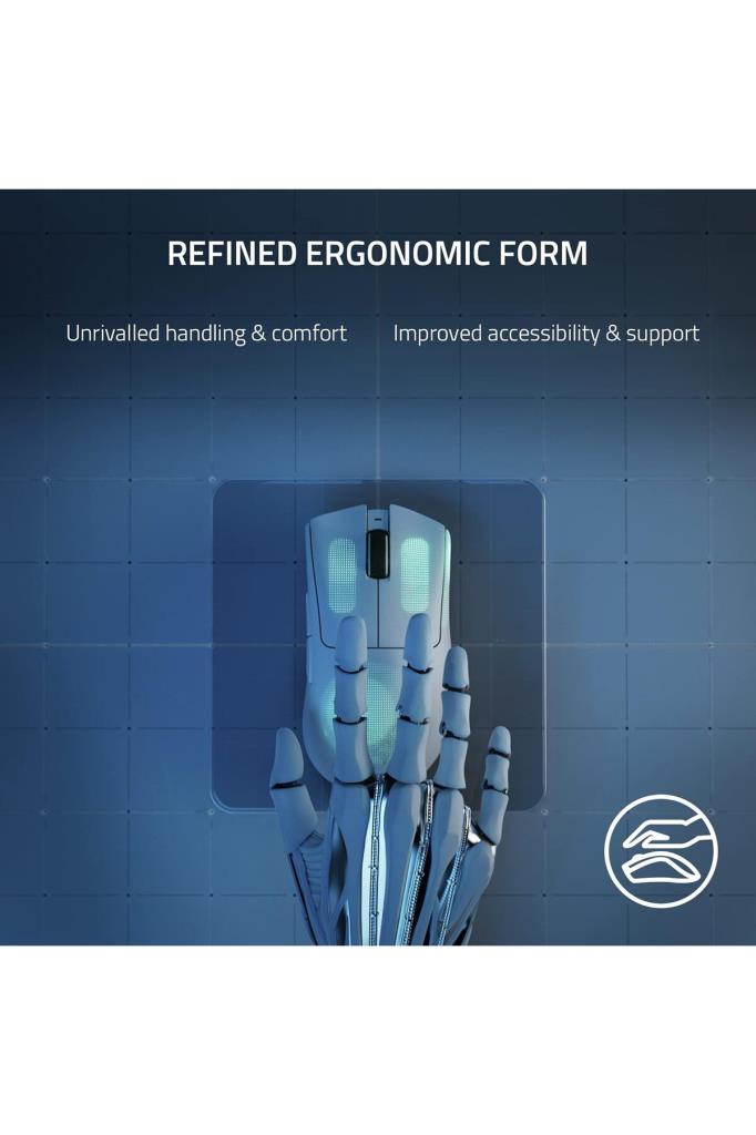 Razer DeathAdder V3 Pro 8K RZ01-04630300-R3WL Şarjlı Optik Kablolu/Kablosuz Oyuncu Mouse Teşhir