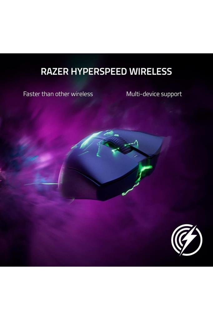 Razer DeathAdder V3 Pro 8K RZ01-04630300-R3WL Rechargeable Optical Wired/Wireless Gaming Mouse 