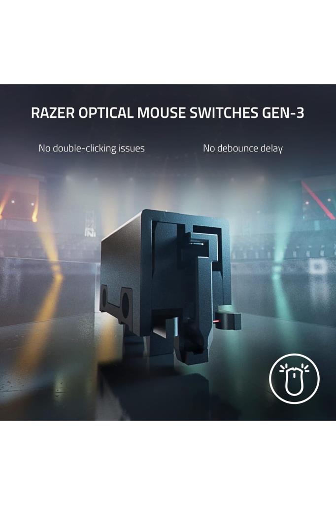 Razer DeathAdder V3 Pro 8K RZ01-04630300-R3WL Şarjlı Optik Kablolu/Kablosuz Oyuncu Mouse Outlet