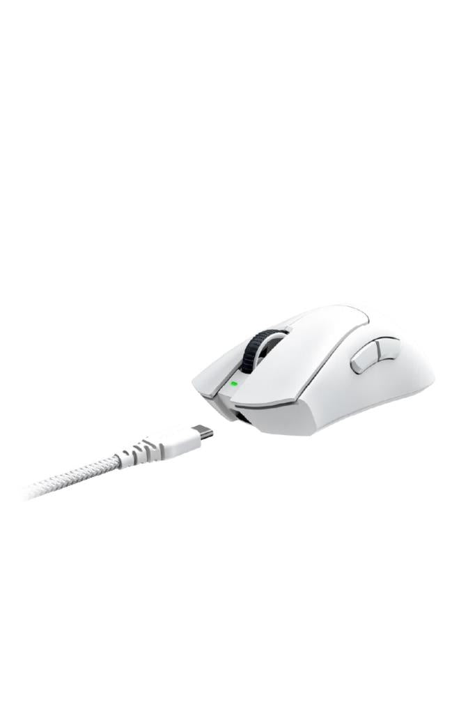 Razer DeathAdder V3 Pro RZ01-04630200-R3G1 Beyaz Optik Kablolu/Kablosuz Oyuncu Mouse Outlet