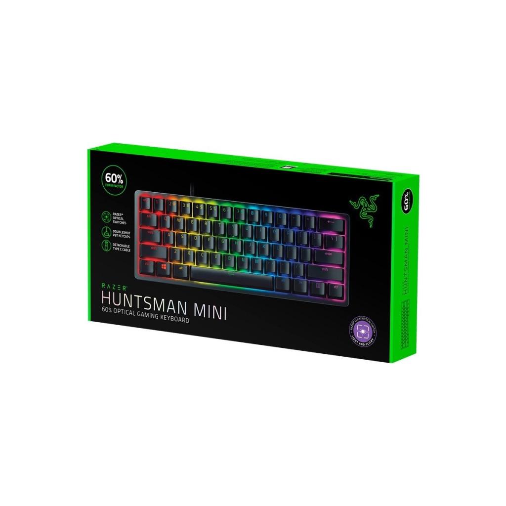 Razer Huntsman Mini US Layout RGB %60 TKL Purple Switch Kablolu Mekanik Oyuncu Klavyesi Teşhir