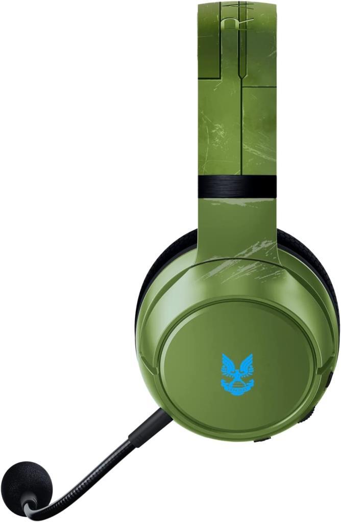 Razer Kaira Pro Kablosuz Oyun Kulaklığı, Halo Infinite Edition, Yeşil/Siyah