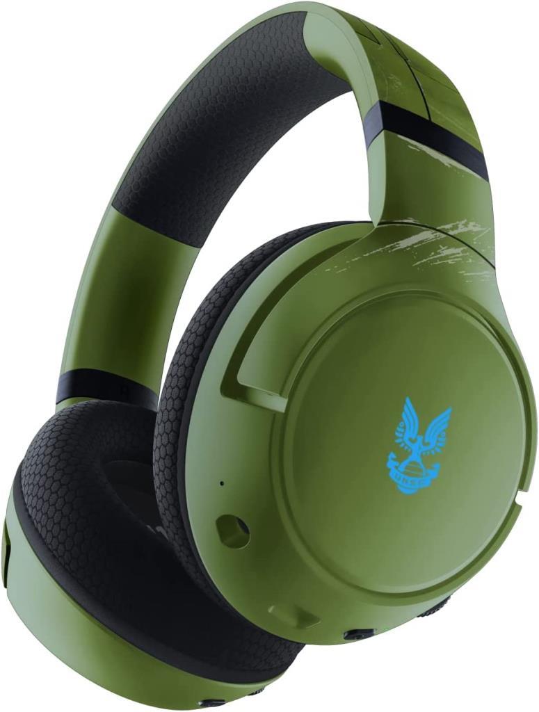Razer Kaira Pro Kablosuz Oyun Kulaklığı, Halo Infinite Edition, Yeşil/Siyah