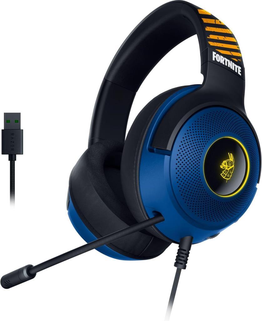 سماعة رأس Razer Kraken V3 X Fortnite Edition RZ04-03750500-R3M1 RGB سلكية للألعاب عبر USB 