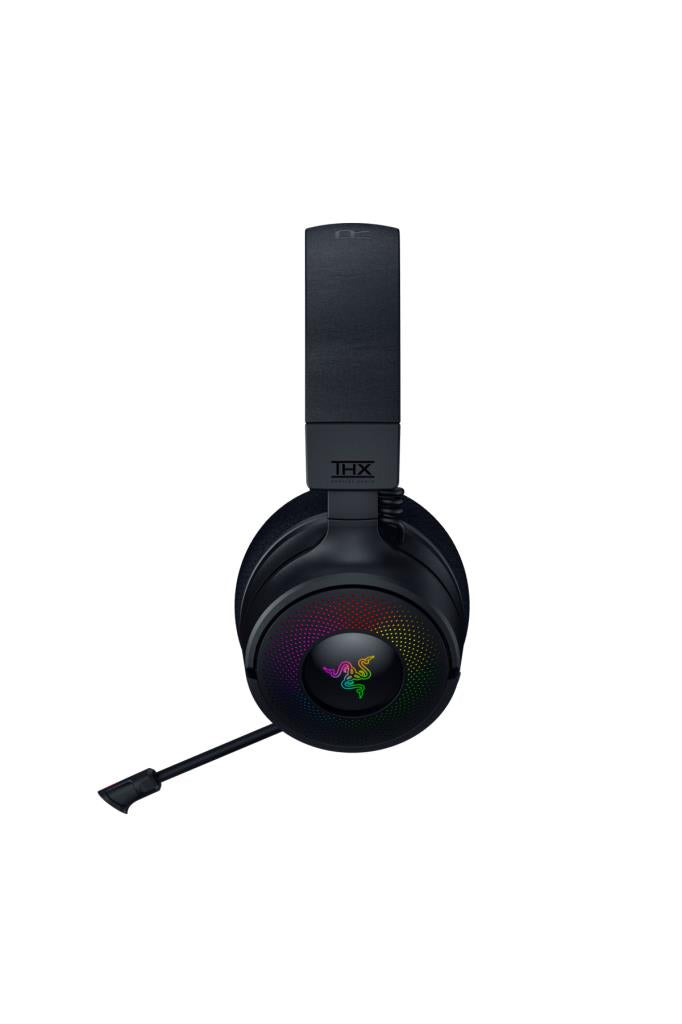 Razer Kraken V4 RZ04-05170100-R3M1 RGB USB Kablosuz Kulak Üstü Oyuncu Kulaklığı Outlet