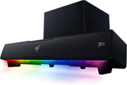 Razer Leviathan V2 - Subwoofer'lı PC Oyun Soundbar'ı (Çok sürücülü PC Soundbar ve Subwoofer, THX Spatial Audio, Bluetooth 5.2,