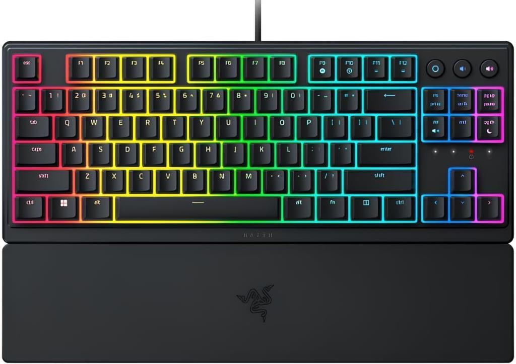 Razer Ornata V3 TKL RGB Mecha-Membrane Switch Kablolu Oyuncu Klavyesi Teşhir