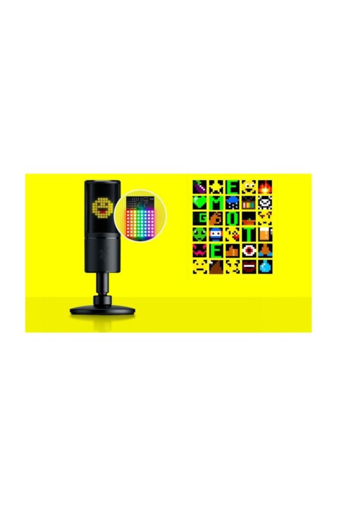 Razer Seiren Emote RZ19-03060100-R3M1 Profesyonel Masaüstü Gaming Mikrofon Teşhir