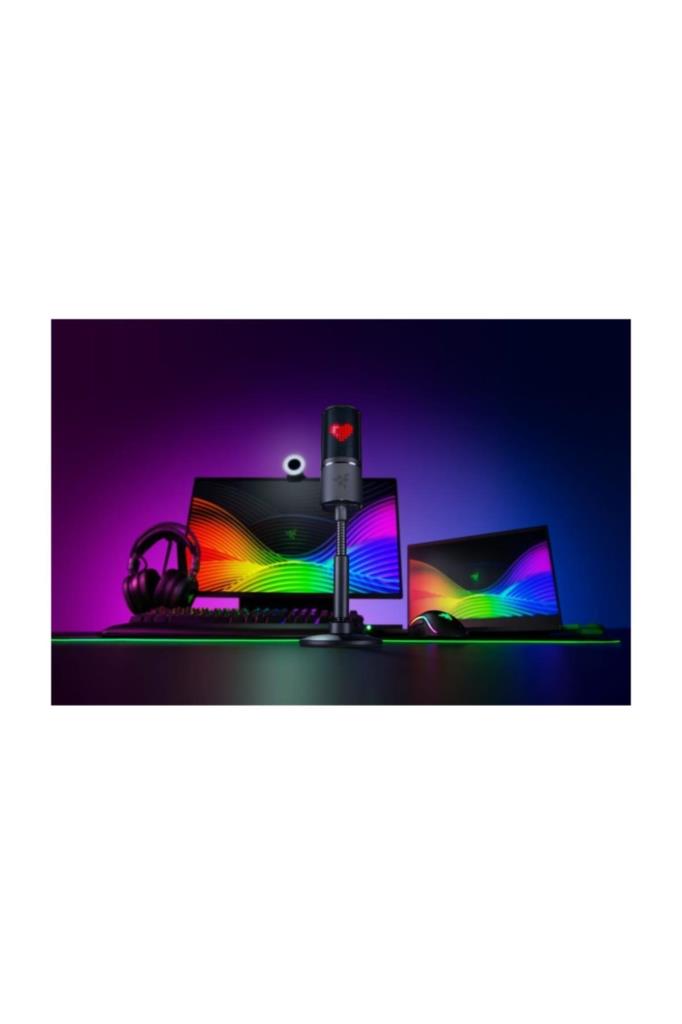 Razer Seiren Emote RZ19-03060100-R3M1 Profesyonel Masaüstü Gaming Mikrofon Teşhir