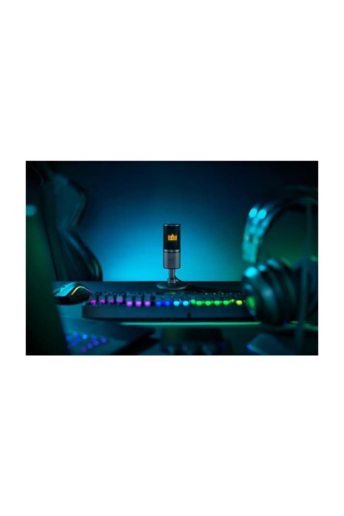 Razer Seiren Emote RZ19-03060100-R3M1 Profesyonel Masaüstü Gaming Mikrofon Teşhir