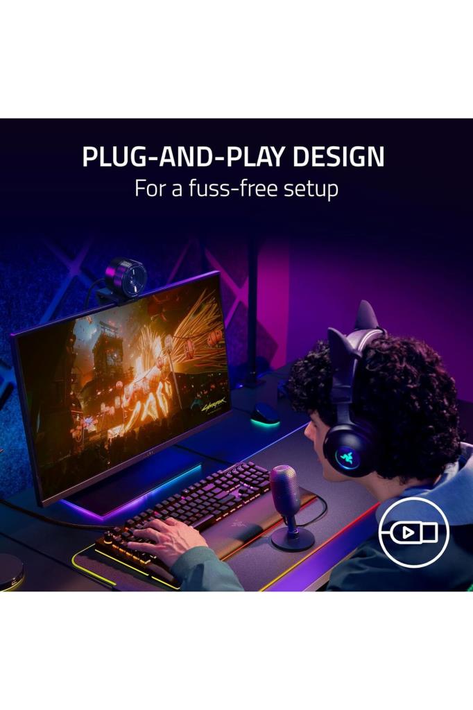 Razer Seiren V3 Mini Ultra Kompakt Siyah USB Mikrofon