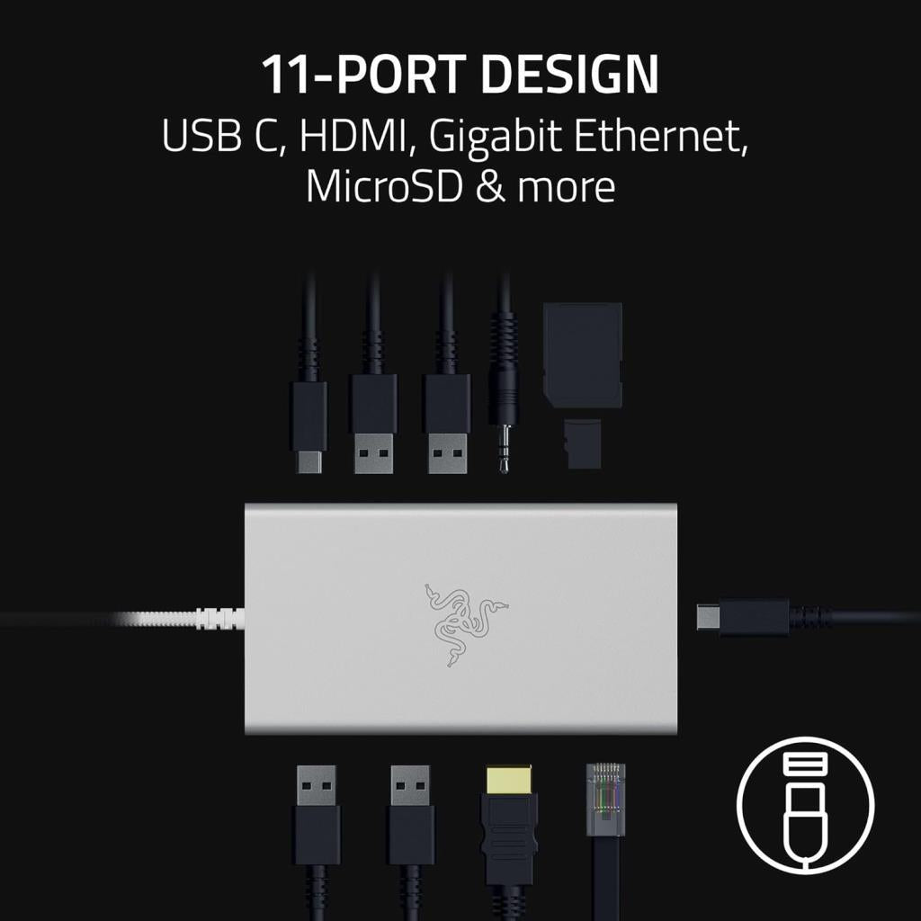 Razer Thunderbolt 4 Dock RC21-01690200-R3G1 Laptop Docking Statio Teşhir