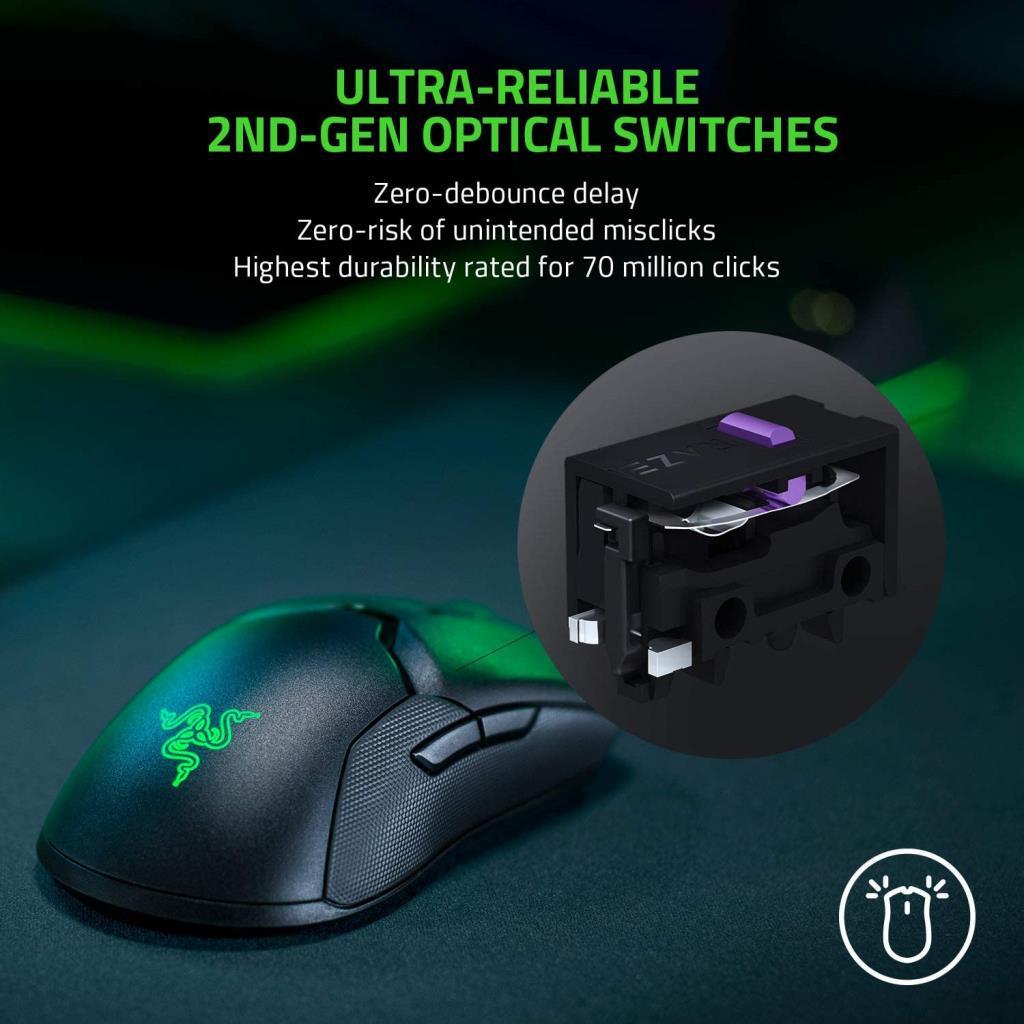 ماوس Razer Viper Ultimate - أسود 