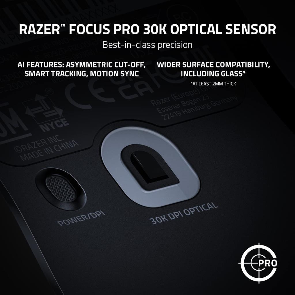Razer Viper V2 Pro RZ01-04390100-R3G1 Siyah Optik Kablolu/Kablosuz Oyuncu Mouse - Teşhir