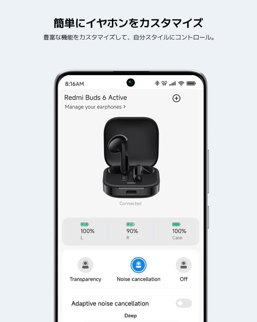 Xiaomi Redmi Buds 6 Active TWS Beyaz Kulak İçi Bluetooth Kulaklık - Outlet