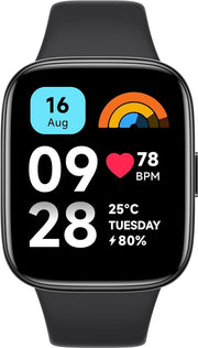 Xiaomi Redmi Watch 3 Active Siyah Akıllı Saat Teşhir