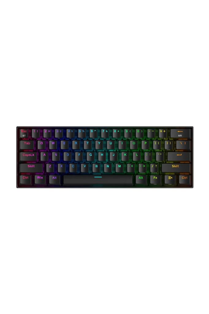 Redragon Draconic K530 PRO Siyah RGB %60 TKL Brown Switch Kablolu/Kablosuz Mekanik Oyuncu Klavyesi Outlet