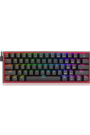 Redragon K617 Siyah RGB %60 TKL Red Switch Kablolu Mekanik Oyuncu Klavyesi Outlet