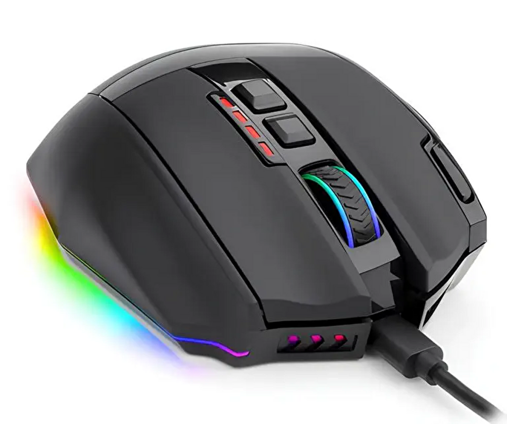 Redragon Sniper Pro M801P-RGB 16.000 DPI 9 Tuş RGB Optik Kablosuz Gaming Mouse - TEŞHİR