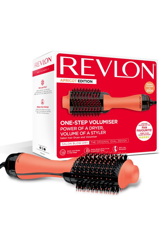 Revlon One Step Volumiser 1100 W Saç Kurutma ve Şekillendirme Makinesi - Kayısı Siyah, 2 Hız Ayarı, Hafif ve Sessiz Tasarım - Outlet