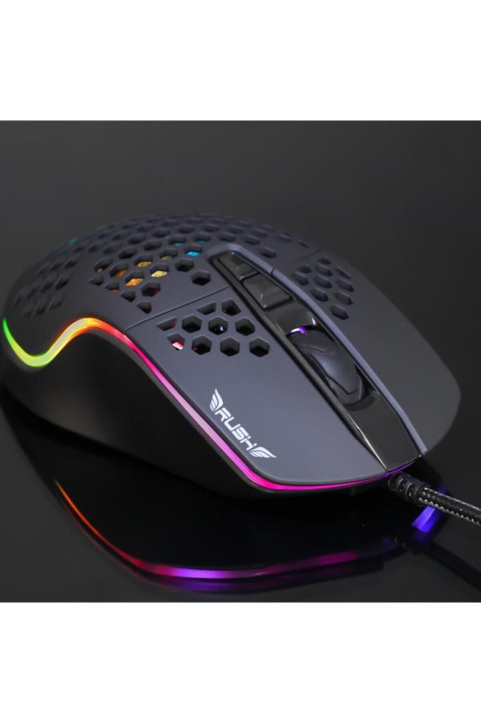 Rush Trepan RM404 Kablolu Optik Oyuncu Mouse