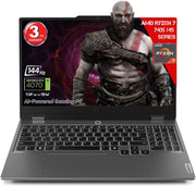 LENOVO Ryzen 7-7435HS 12GB DDR5 512GB SSD RTX4070 8GDDR6 15.6 IPS 144Hz FHD FreeDos 83JC00FGTR - OUTLET