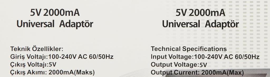S-link Sl-130A 5V 2A Tablet Şarj Aleti Outlet