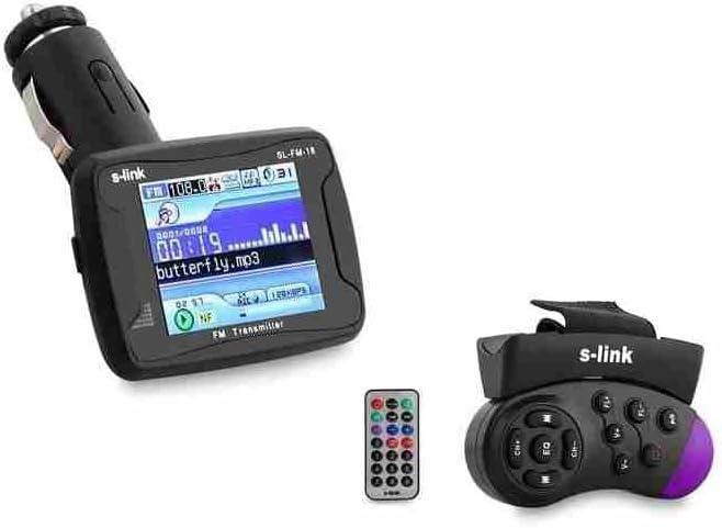 S-link SL-FM-18, 2Gb MP4 SD / USB Destekli Fm Transmitter Teşhir