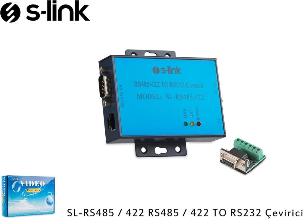S-Link SL-RS485/422 RS485/422 TO RS232 Çevirici Teşhir