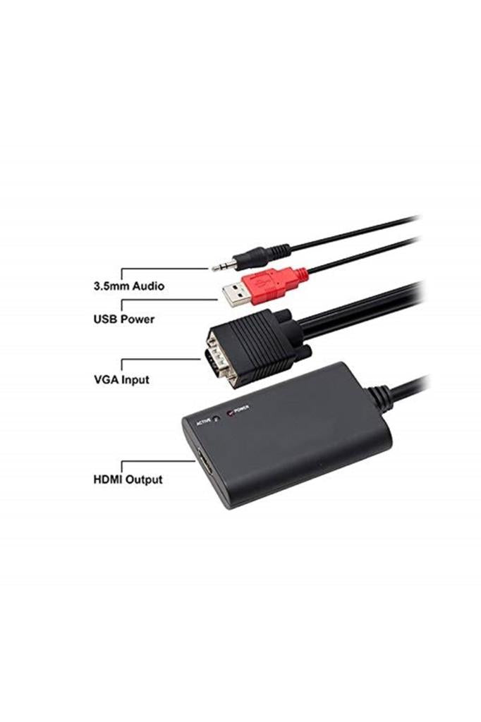 S-link SL-VHC20 VGA To HDMI Çevirici Teşhir
