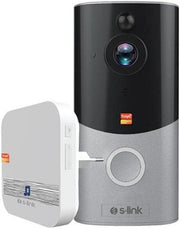 S-link Swapp SL-EG22 1080P HD TF Kartlı Kameralı Wi-Fi TUYA Destekli Akıllı Kapı Zili - OUTLET