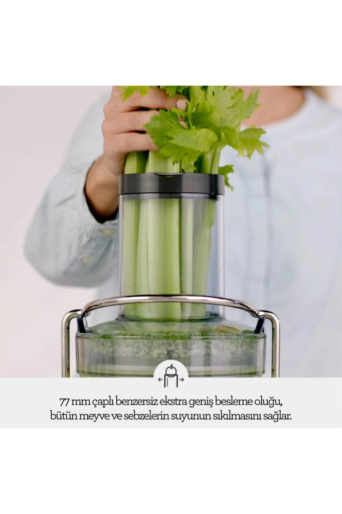 Sage BJE430 SIL 1250 W Katı Meyve Sıkacağı Teşhir