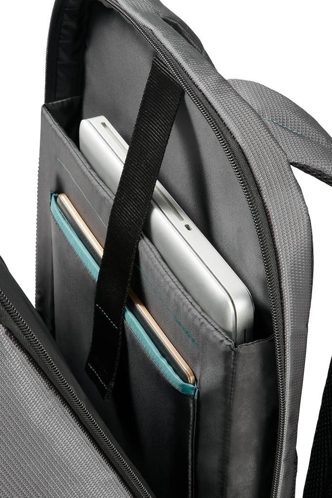 Samsonite Qibyte 16N-09-005 Antrasit 15.6" Laptop Sırt Çantası - Teşhir