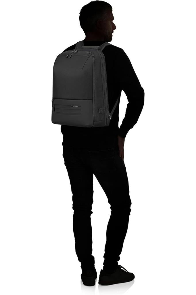 Samsonite Kh8-09-003 17.3 Stackd Bız Notebook Sırt Çantası Siyah