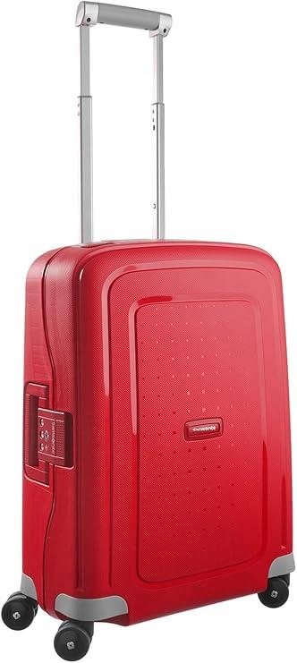 Samsonite S'Cure Polipropilen Kırmızı Büyük Boy Valiz Outlet