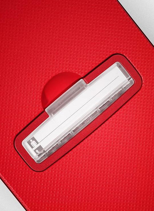 Samsonite S'Cure Polipropilen Kırmızı Büyük Boy Valiz Outlet