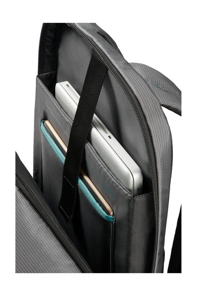 Samsonite Qibyte 16N-09-006 Antrasit 17.3" Laptop Sırt Çantası Teşhir