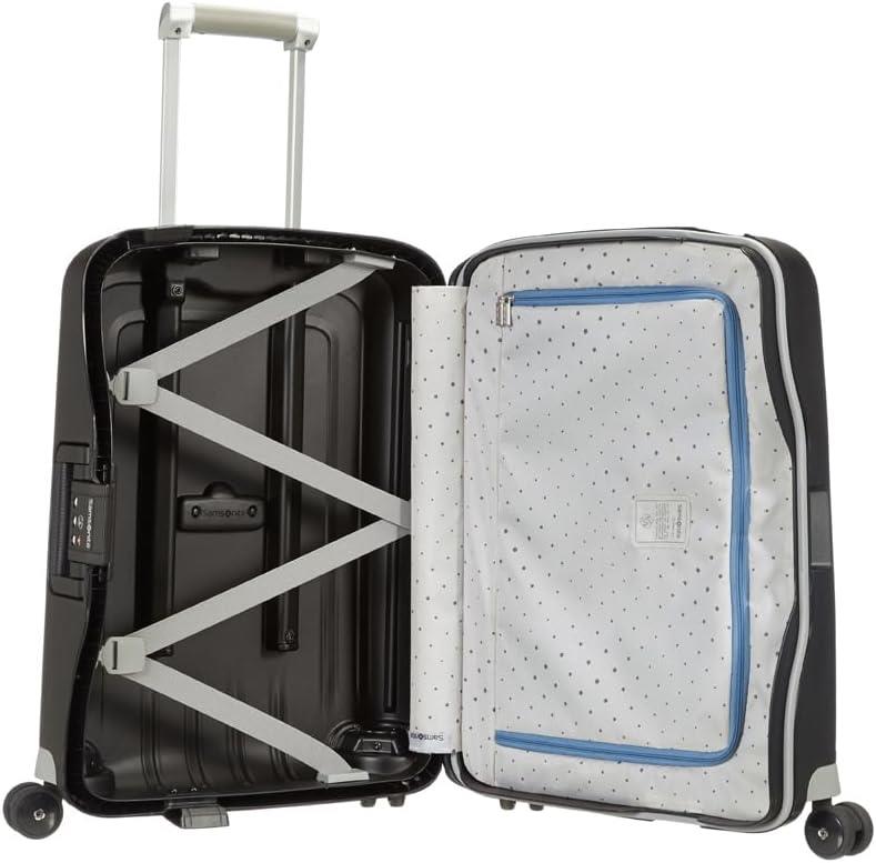 Samsonite Unisex Yetişkin Tekerlekli Valiz, BLACK, 55 cm - Outlet