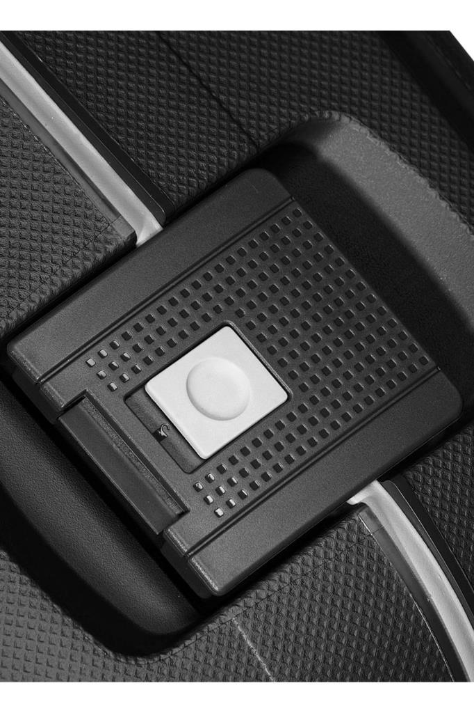 Samsonite Siyah Çekçekli Sert Valiz S'CURE-SPINNER 55/20 Teşhir