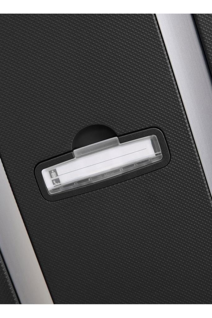 Samsonite Siyah Çekçekli Sert Valiz S'CURE-SPINNER 55/20 Teşhir