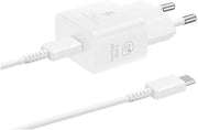 Samsung 25 Watt Şarj Adaptörü + Kablo Seti, Beyaz - Teşhir