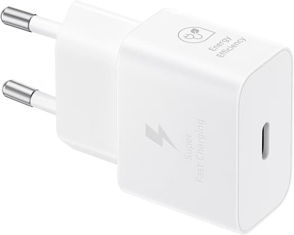 Samsung 25 Watt Şarj Adaptörü + Kablo Seti, Beyaz - Teşhir