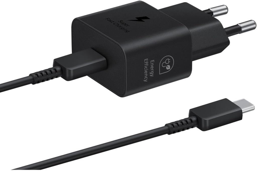 Samsung EP-T2510X 25 W Siyah Type-C Kablolu Hızlı Şarj Aleti - Outlet