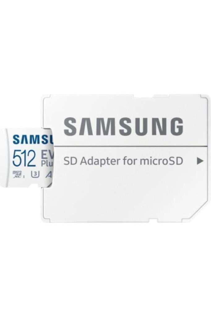 Samsung Evo Plus MB-MC512SA Class 10 UHS-I U3 A2 V30 512 GB Micro SD Kart Outlet