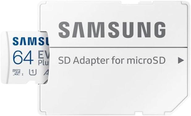 Samsung Evo Plus MB-MC64SA Class 10 UHS-I U1 A1 V10 64 GB Micro SD Kart - Outlet