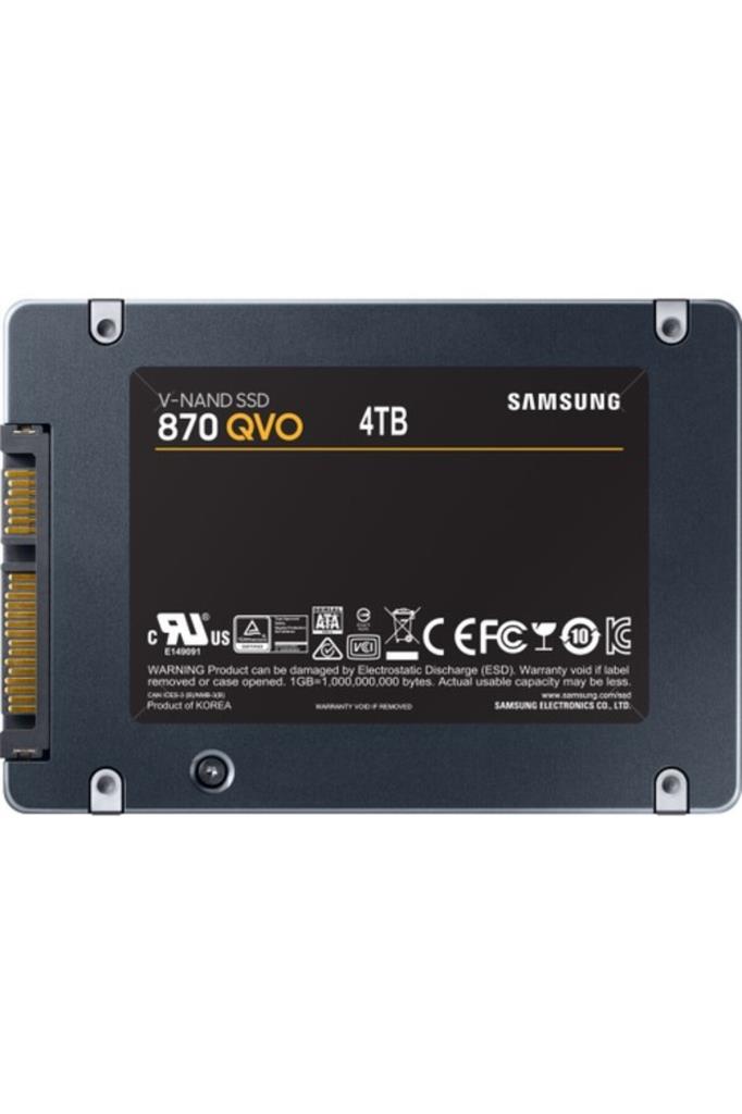 Samsung 870 QVO MZ-77Q4T0BW SATA 3.0 2.5" 4 TB SSD Teşhir